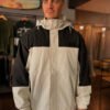 IMG_2168 Campera Quiksilver Bicolor Beige & Negro