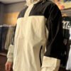 IMG_2171 Campera Quiksilver Bicolor Beige & Negro
