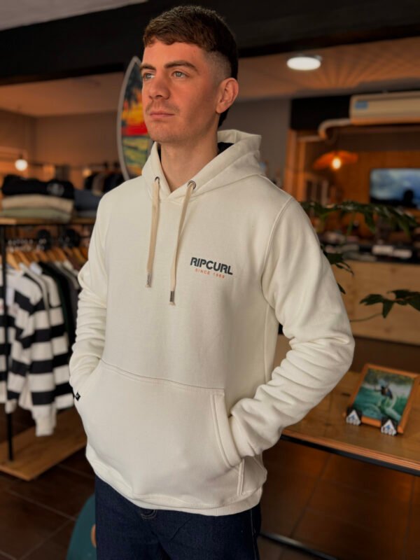 IMG_9442 Buzo Rip Curl Canguro con Capucha Off White